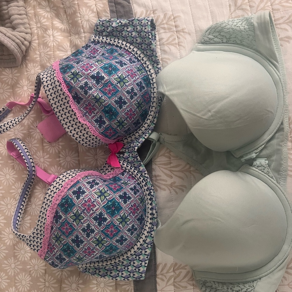 Patterned And Solid Women's Bras Set Victoria Sec… - image 1